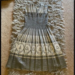 Max studio silver sparkles dress